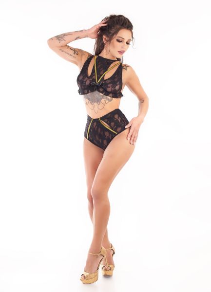 MS Agen set black-gold