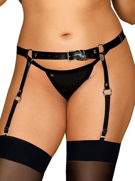 OB A756 harness garter belt Size Plus